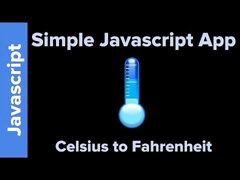 Simple Javascript App: Celsius to Fahrenheit
