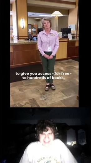 "Trust fall with your local library"