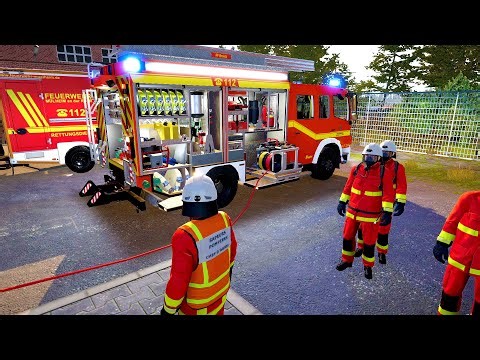 Emergency Call 112 - Section Leader Course for Volunteer Firefighter! (Firefighting Simulation)