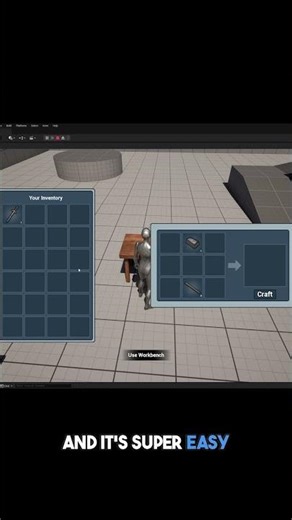 UE5 | Grid-Style Crafting System
