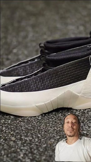 Jordan 15 Black Muslin First Thoughts #sneakers