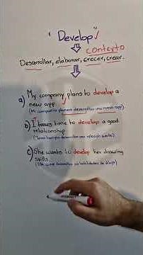 ¿Qué significa #Develop en inglés y cómo se usa en diferentes contextos? Aprende su uso real