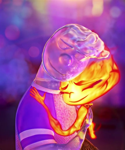 Water and fire can coexist, so why can’t you and she be together?👇👇👇#elemental #edit #movie #aeedit #love #whatislove