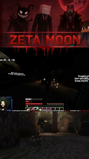 Scarecrow Encounter | Zeta Moon | Minecraft Horror Map | #Warraich305yt