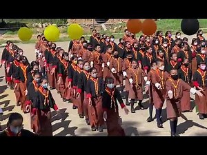 messenger of Peace dance by Wangdue PS scouts, Bhutan