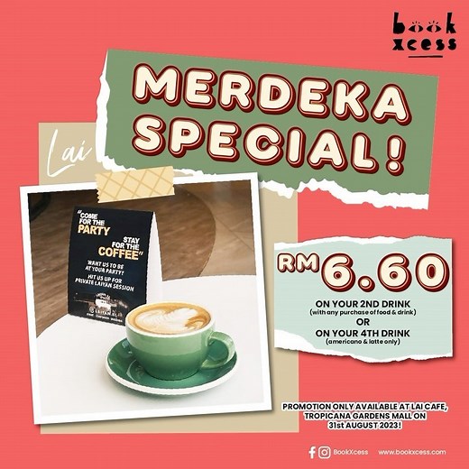 Be sure to add these to your Merdeka day celebrations to-do list! Exciting offers, activities and competitions for everyone to enjoy!  | BookXcess | Facebook
