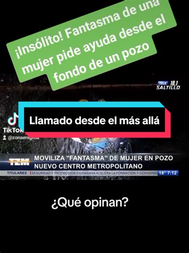 Recordamos hoy en Zona Enigma aquel escalofriante video en Saltillo, Coahuila donde um llamado de auxilio desde el más allá, movilizó al cuerpo de bomberos y autoridades #relatosparanormales👻 #relatosdeterror #paranormal #sucesosparanormales #zonaenigma