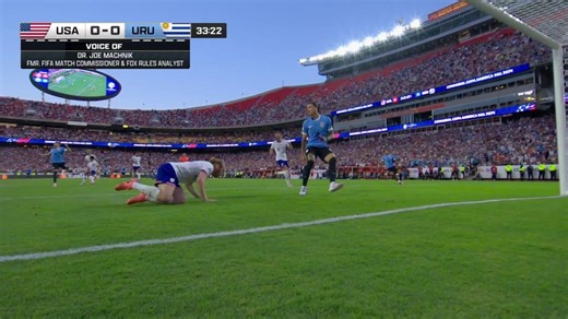 United States' Tim Ream makes an UNREAL save to cap off a WILD sequence vs. Uruguay | Copa América 2024