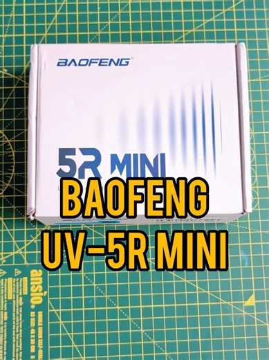 Unboxing Baofeng UV-5R Mini. The prodigal son has returned! #unboxing #hamradio #baofeng #asmr #newtoy