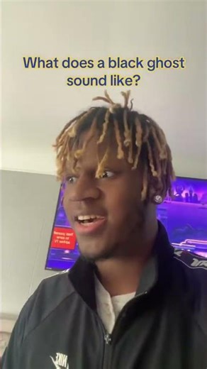 What does a black ghost sound like #shorts