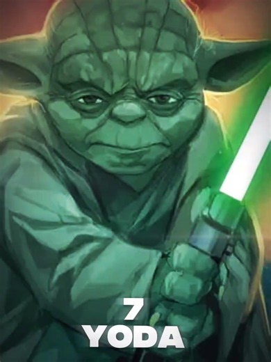 Top 10 Strongest Star Wars Characters [4K] - LOS VOLTAJE #starwars #darthbane #darthrevan #yoda