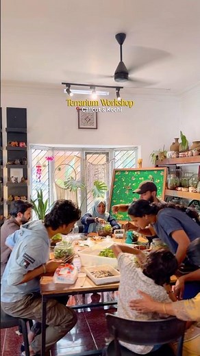 Terrarium Workshop 🌿A beautiful session of creating little green worlds together.📞 7012187148