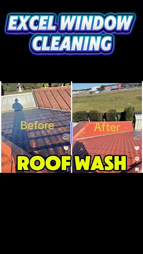 We softwash roofs, pressure cleaning , Houswash and windows | Excel Window Cleaning | Facebook
