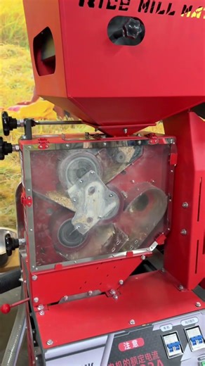 5-in-1 integrated husking and milling machine, 4kW power ensures thorough impurity removal.#ricemill