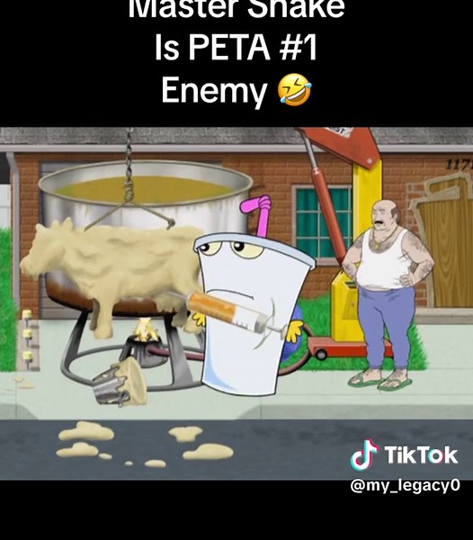 Cheese Injection with Aqua Teen Hunger Force Cow