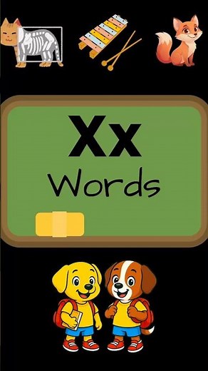 X Words | Words That Have the Letter X | X Sound #phonics #learntoread #letters