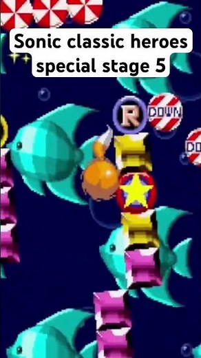 Sonic classic heroes special stage 5 #sonic #sonicthehedgehog