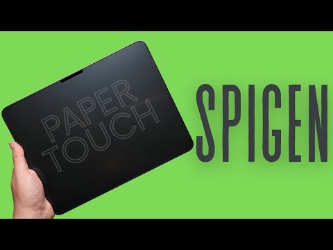 Glass That FEELS LIKE PAPER!! - Spigen EZ Fit Papertouch Screen Protector for iPad Pro 13-inch