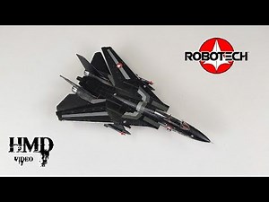 Robotech Macross, F-14 S Type Kai "Stealth", U.N.Spacy, Calibre Wings CA72RB14 Diecast Model