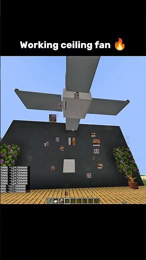 Minecraft Working ceiling fan🔥