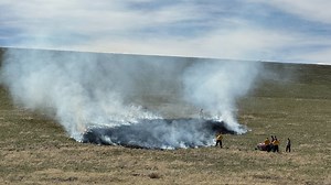 Man arrested after small fires set at Lakewood golf course