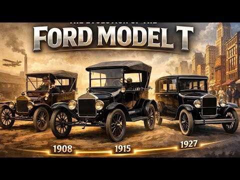 Ford model T evolution