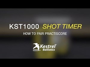 Pairing KST1000 with Practiscore 2