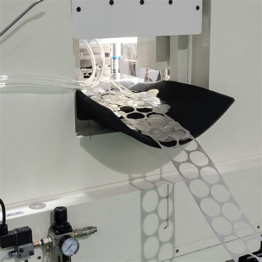 4680 Battery Cap High-Speed Stamping Line: Zero-Defect Tech