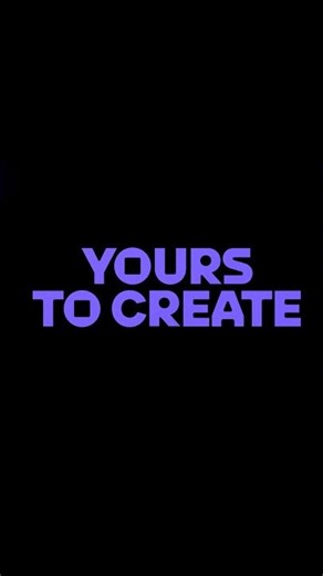 AI Video: Abstract Glyphs to "Yours to Create" [75/100]