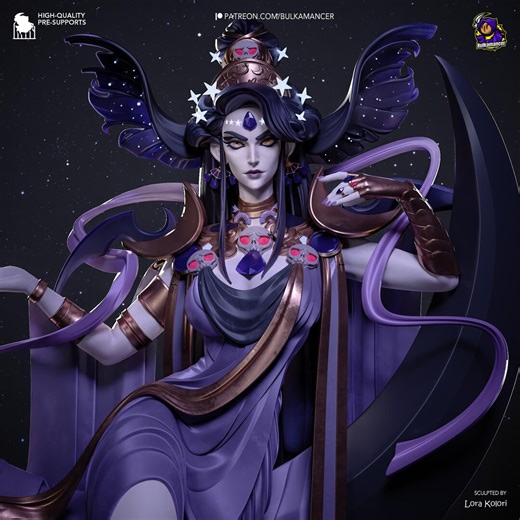 Mother Night, 3d Resin Figure, Hand Painted,16k Maximum Detailed, 1/8 - Etsy