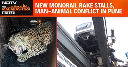 New Monorail Rake Stalls, Man-Animal Conflict, Uddhav Thackeray's Marathwada Tour