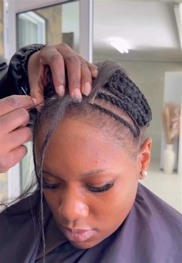 Glueless Sew-In Closure Installation