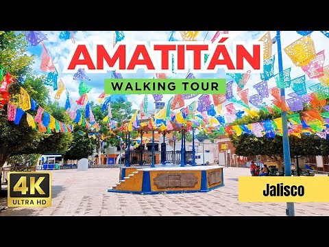 Conociendo Amatitán que es parte de Ruta del Agave | 4 K Walking Tour | Jalisco 🇲🇽