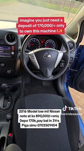 2016 Model low mil Nissan note at ks 890,000/=only Depo 170k,pay bal in 3Yrs Piga simu 0703501454 #nissannote #carspinimportsltd #nissan #note #goviral #viraltiktok #tiktoknews #smartridesautos#foryou#trending#fyp#toyota#subaru#affordable#viral#viralfyp#fypviral#cartiktok#cars#nairobitiktoker#Car #trustedseller #cardealership #dealership #kenyansforkenyans #foryoupage #foryou #trending #nairobitiktokers #fyp #toyota #kenyanforever #kenyansontiktok #kenyantiktok #tiktokafrica #tiktokkenya #tiltok