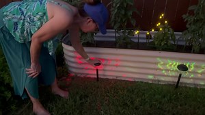 Solar Color Changing Lights Waterproof IP67 - LED Outdoor Pathway Lighting Decorative Garden Landscape Path Lights Ground Spotlights Warm Light LED Luce Solares for Street Walkway Sidewalk 2pcs