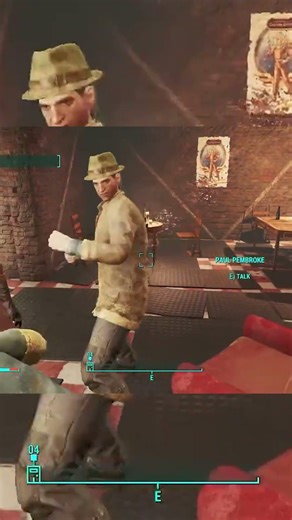 he got knocked into the floor