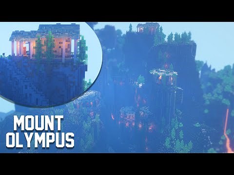 Minecraft Timelapse | Mount Olympus Build