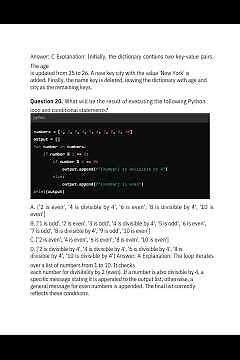 Top 40 Python Interview Questions And Answers