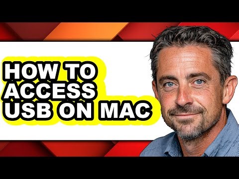 How to Access Usb on Mac (easy Method)