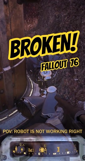 Fallout 76 Robots be Like #fallout #fyp #shorts
