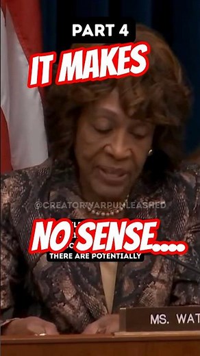 Maxine Waters Greatest Fails Part 4