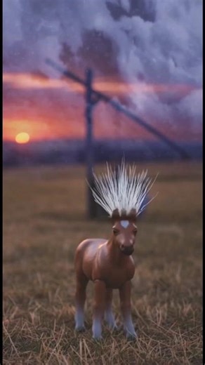 Funny Schleich Punk Foal!