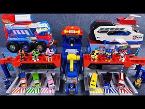 11 minutes of satisfying unboxing，The cool Paw Patrol Truck Stop Set ASMR | Review Toys