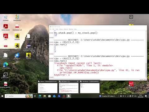 [Part 1]: How to write an emulator for a stack machine (virtual CPU) | Python