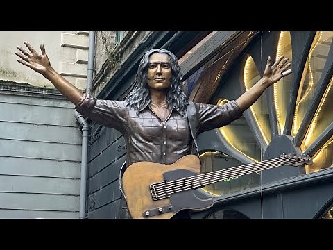 Rory Gallagher Statue Unveiling