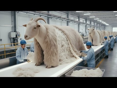 "How Cashmere Coats Are Made in a Real Factory Tour"(Full Process)
