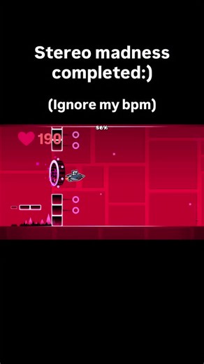 Stereo Madness Gameplay Highlights in Geometry Dash