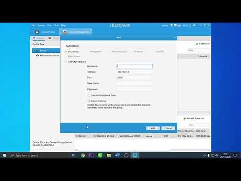 Cara Menambahkan Perangkat Pada HiLookVision for PC