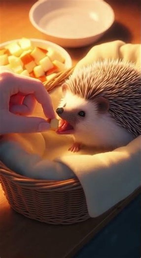 She Found a Tiny Ball of Spikes Shivering... 🦔💕