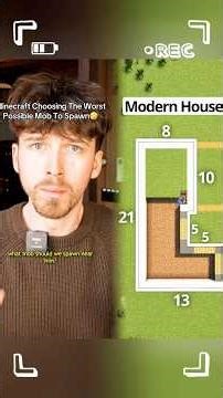 Minecraft Choosing The Worst Possible Mob To Spawn🤣